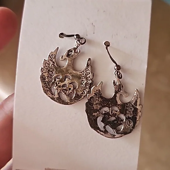 Gayle Clark earrings Katrina Phoenix Sterling Sliver - Picture 3 of 3
